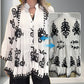 🔥2024 varm försäljning🌷Ruffle Top för damer i Boho-stil