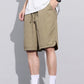 Sommarshorts för Herr med Lös och Avslappnad Passform och Fickor