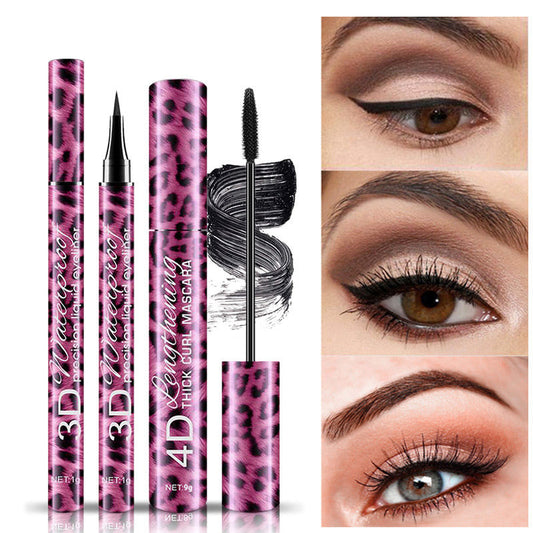 Långvarig vattenfast Mascara Eyeliner Set