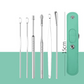 📢 Begränsad tidsrabatt – 50% REA 📢 ✨ Portabelt 6-delars öronpiercingset i rostfritt stål – Spirallverktyg för öron ✨