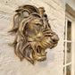 🦁Lion Head Wall Mounted Art Sculpture