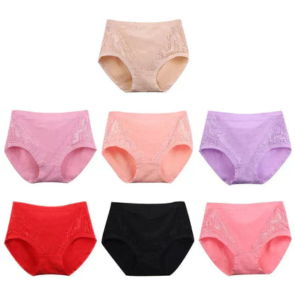 🔥⏰Köp 2 få 1 gratis🔥2026 Plus Size High Waist läckagesäkra bomullstrosor
