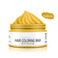 Färg hårvax - Omedelbart naturlig hårfärg, naturliga ingredienser och tvättbar