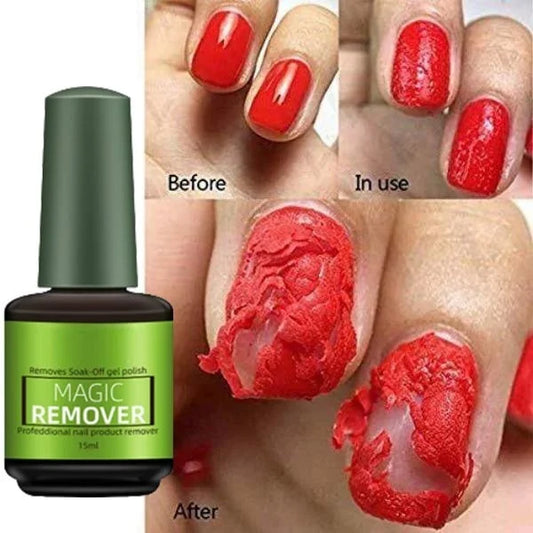 💅 Köp 1, få 1 gratis! ✨ Förbättrad Magic Nagellacksborttagning – Snabbverkande, skonsam & perfekt för resor 🌿