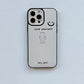 Smiley-telefonfodral med ringstativ för iPhone 11-15-serien
