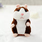 🎁Talande hamster plyschleksak