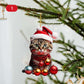 Hängande Kattprydnad för Julgran