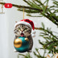 Hängande Kattprydnad för Julgran