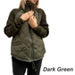 ❄️Damen Stickad patchwork puffy jacka