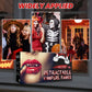 Utdragbara vampyrtänder för Halloween