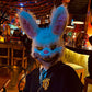 Halloween Plush Scary Rabbit Bear Bloody Mask