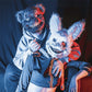 Halloween Plush Scary Rabbit Bear Bloody Mask