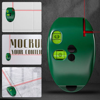 Infraröd Bubbelvattenpass med Hög Precision och Rät Vinkel