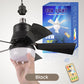 3-in-1 Portable Ceiling Fan & Light With Remote Control