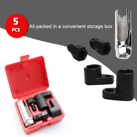 🔥Automotive O2 Sensor förskjutningshylsa och gängchaser 5 st set