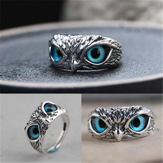 ⭐Uggla - ring I Vintagestil