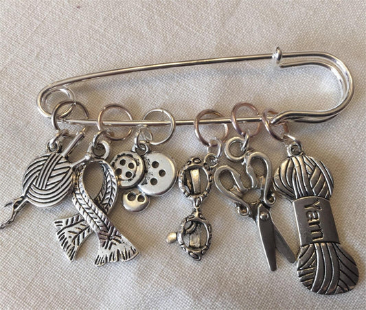 Stickning Sömnad Charm Stygnmarkörer