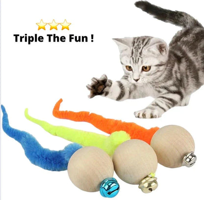 Studsboll leksak för katt