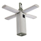 Vikbar USB-uppladdningsbar bärbar lampa