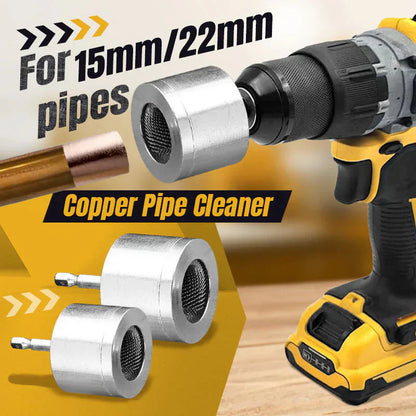 Rengöringsborste för metall- och kopparrör, borste för elverktyg