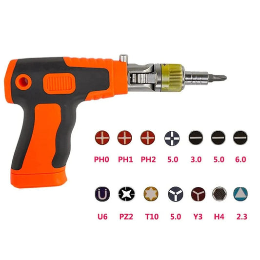 Magnetische ratelschroevendraaierset