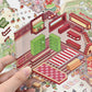 DIY-Julklistermärken sats