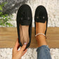 🔥Bekväma mjuka loafers för kvinnor i vintage stil med rosett