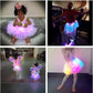 ✨🧚‍Barnens favoritkjol!✨✨Magisk och lysande LED tutu-kjol