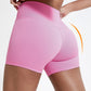 Högmidjade snabbtorkande yoga- och cykelshorts