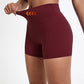 Högmidjade snabbtorkande yoga- och cykelshorts