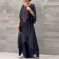 ✈️   Lös topp & byxor med vida ben Chiffon 2-delat set