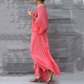 ✈️   Lös topp & byxor med vida ben Chiffon 2-delat set