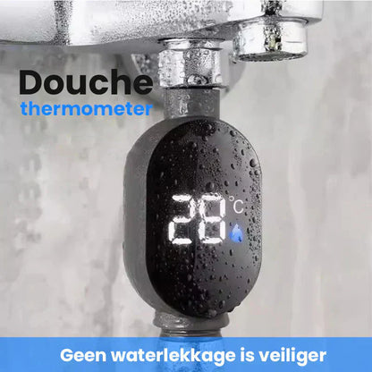 Extern LED-visning av vattentemperatur för duschmunstycken Tillbehör för visning av vattentemperatur