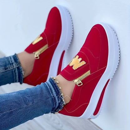 Slip-on ortopediska sneakers för kvinnor