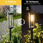 🔥HETT REA 2026🔥Solenergibelysning för trädgården – Retrodesign, 12–14 timmars belysning och IP65 vattentät