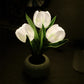 LED Tulip Night Light Flower bordslampa🌷✨