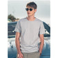 Kortärmad T-shirt med avslappnad passform för herr