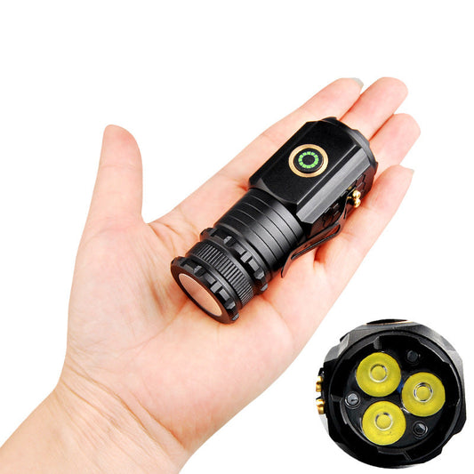 💥Mini Flash Super Power ficklampa