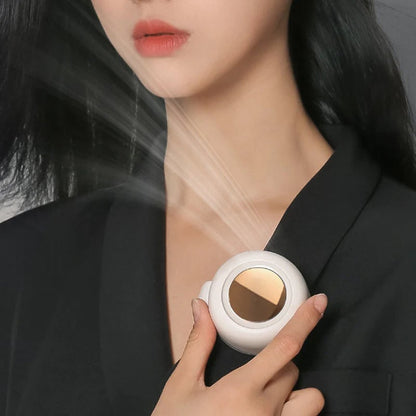 Liten Fläkt med Virvelvindsklämma för Midja och Hals