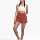 🥰 2-i-1-yogashorts med hög midja och sidofickor