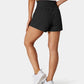 🥰 2-i-1-yogashorts med hög midja och sidofickor