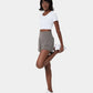 🥰 2-i-1-yogashorts med hög midja och sidofickor
