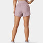 🥰 2-i-1-yogashorts med hög midja och sidofickor