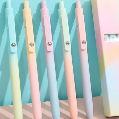 5-pack Utdragbara Svartbläckpennor