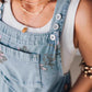 💖Avslappnad jumpsuit i tryckt denim för kvinnor