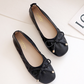 Platta Låga Ballerinaskor med Rosett för Damer
