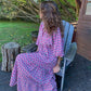 💖 Elegant boho maxiklänning för kvinnor med puffärmar👗