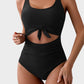 Ruched Tie-Knot Tummy Control One-Piece Swimsuit
