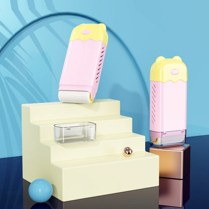 Rosa Björn Tvållåda med Inbyggd Snabb Skummare