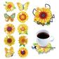 🔥🌼🌻🐱 DIY-underlägg för diamantmålning Underlägg för träkoppar☕